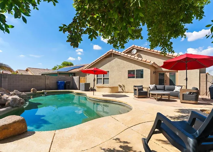 Oasis Private Pool Fire Pit Sleeps 6 Holiday home Mesa