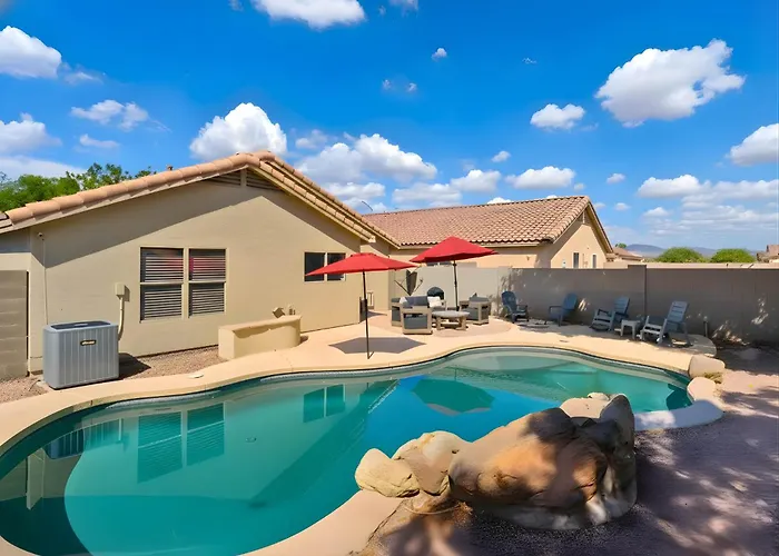 Oasis Private Pool Fire Pit Sleeps 6 Holiday home Mesa